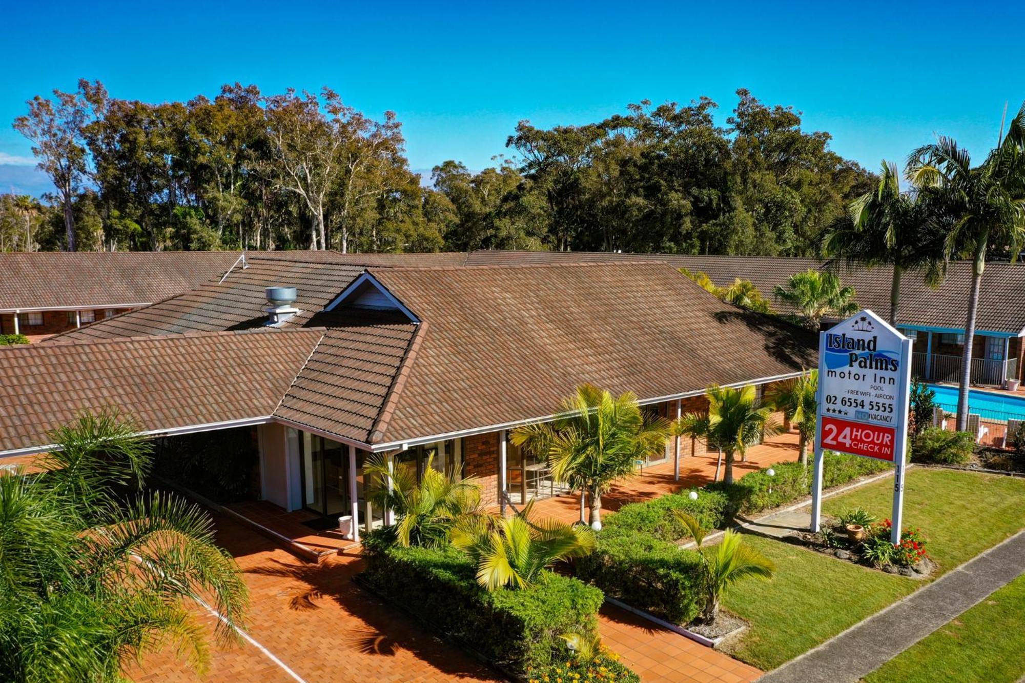 Island Palms Motor Inn Forster Dış mekan fotoğraf